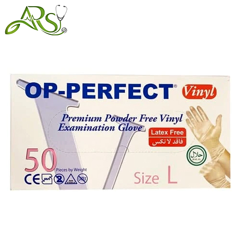 دستکش وینیل اوپی پرفکت  سایز لارج